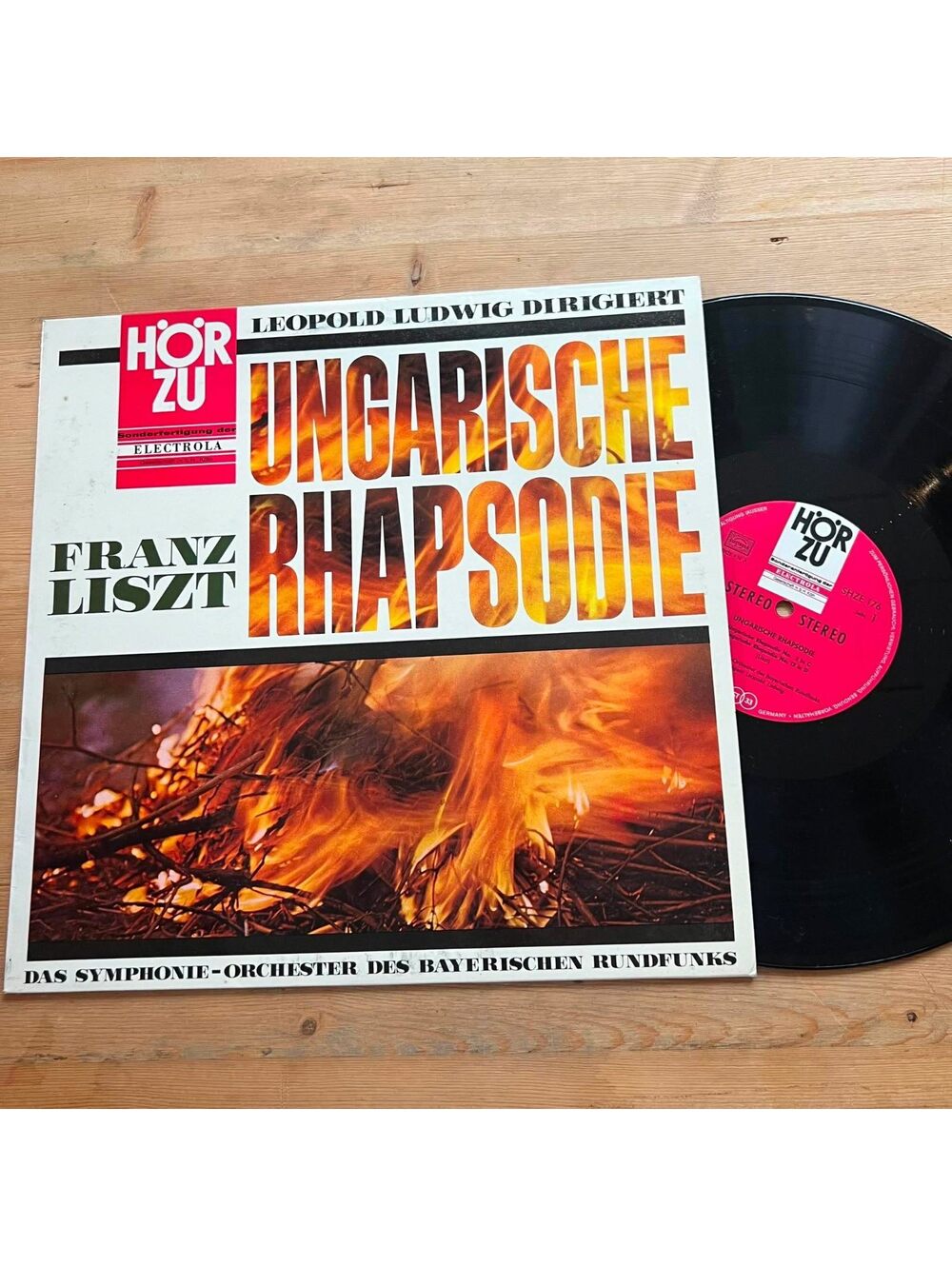 Franz Liszt - Ungatische Rhapsodie 33rpm VG+ VR20